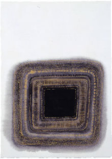 ©hiroki taniguchi 2008<br>「次元を高める気の出る魔法陣」50.5×35.3cm　個人蔵