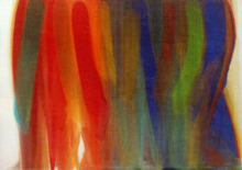 《ヌン》1959年 国立国際美術館蔵<br>ⓒMorris Louis
