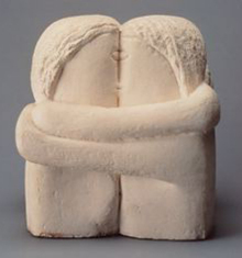 Constantin Brancusi / kiss