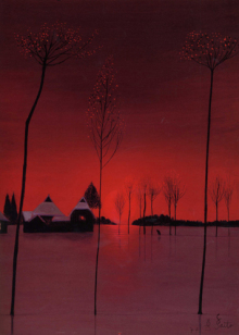 ⓒshinichi saito「陽の雪野」1977