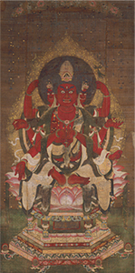馬頭観音菩薩像/平安時代12世紀中頃