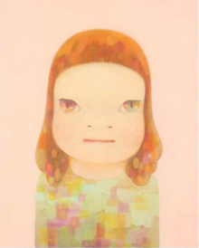 ©yoshitomo nara<br>「春少女」<br>2012 アクリル・カンヴァス<br>227.0×182.0cm