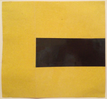 ©Ellsworth Kelly<br>レディメイドの紙をコラージュした作品